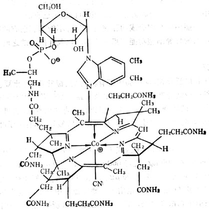 氰钴胺素分子式（CN可以其他基团代替） 